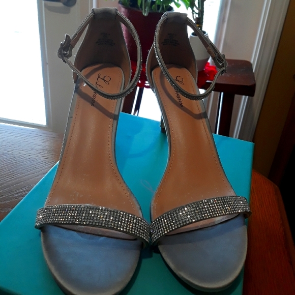 L Lorraine Shoes - L lorraine Rhyme Stone heels